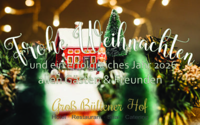 Herzliche Weihnachtsgrüße